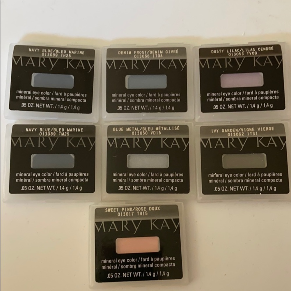 7- Mary Kay Eye Shadows